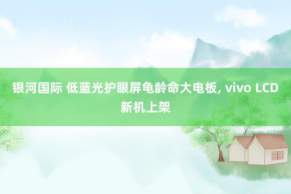 银河国际 低蓝光护眼屏龟龄命大电板， vivo LCD新机上架